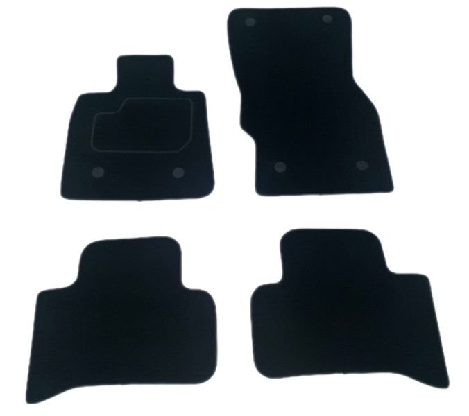 Welurowe dywaniki - zestaw