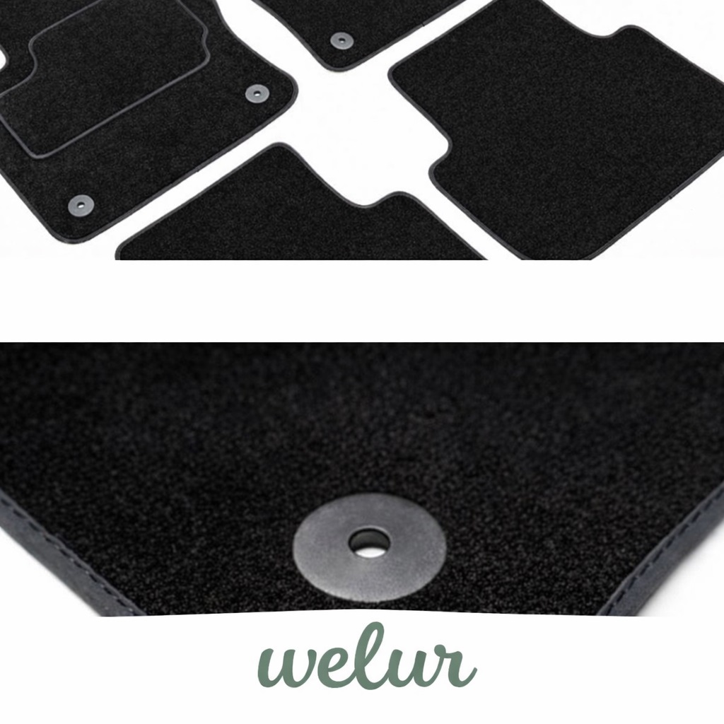 Welur premium - struktura dywanika